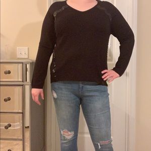 a.n.a black sequin sweater